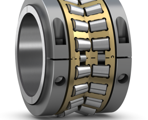 Split spherical roller bearings